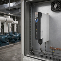 Armoire de commande VFD multi-moteurs GD600A-51-2R2-4 2,2 kW, système d'entraînement à bus CC commun triphasé 380 V, variateur de fréquence à contrôle vectoriel