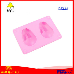 Star Cafe Rabbit <b>Silicone</b> Cake Mold 2-Cavity For <b>Baking</b> Diy Epoxy Decoration Mold Dishwasher Safe - Product Image 4