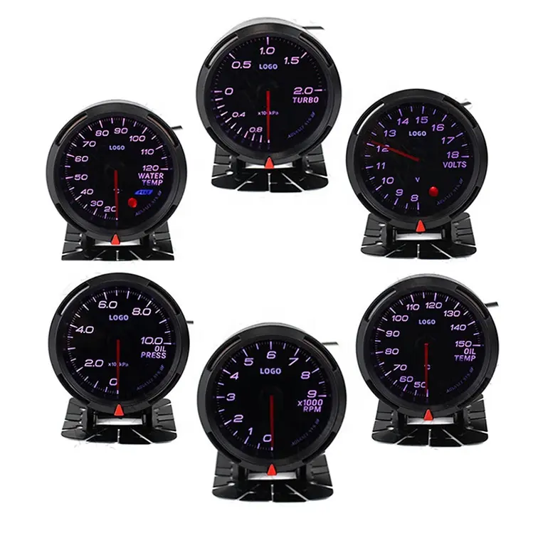 N2 BF अग्रिम A1 OBD मीटर रेसिंग प्रदर्शन वोल्ट पानी का तापमान ऑटो आरपीएम टैकोमीटर दबाव गेज तेल प्रेस के लिए Defi गेज