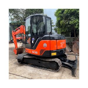 รถขุดฮิตาชิ ZX55 มือสอง (เครื่องยนต์ PLC Bearing) ผลิตในญี่ปุ่น ระบบไฮดรอลิก Zaxis 55 ปั๊มมอเตอร์เกียร์บ็อกซ์ รุ่นปี 2023 น้ำหนัก 5.5 ตัน ขาย - Product Image 2
