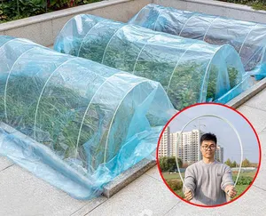 Tomate grimpante concombre poteaux de clôture piquets de poteau végétal prend en charge l'agriculture arc hangar support - Product Image 1