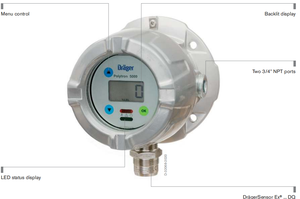 เครื่องตรวจจับก๊าซไวไฟ Drager Polytron 5200 - Product Image 6