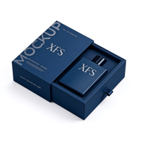 Emballage personnalisé de luxe écologique rigide avec fermeture magnétique, fait à la main, pour flacons compte-gouttes de 30 ml, huiles essentielles, soins de la peau