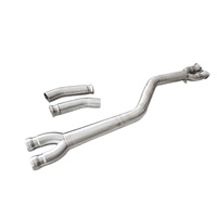 MPER pour BMW X3M F97 X4M F98 – Tube central unique 3,5 pouces en acier inoxydable T304 – Pièce de performance à son agressif – Fixation par boulons
