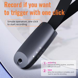 Enregistreur vocal numérique MP3, style pendentif, mini enregistreur vocal, 8 Go - Product Image 2