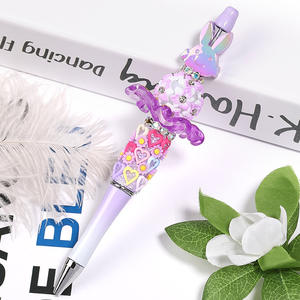 Cuentas Redondas de Resina de Diamante con Flores 3D, Cuentas de Discoteca Multicolores para Hacer Joyas - Product Image 2