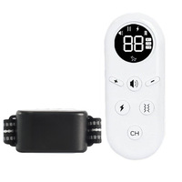 Collier de dressage pour chien, télécommande, étanche, 4 modes de dressage, rechargeable, aide au comportement en extérieur