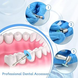 Chuyên nghiệp 40-Piece nha khoa đánh bóng đĩa kit 14mm các loại trục gá gốc nha khoa đánh bóng nguồn cung cấp dụng cụ phẫu thuật công cụ - Product Image 2