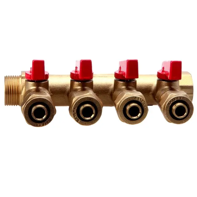 Top standard popular sale valve manifold for brass fittings