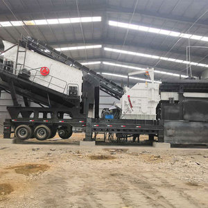 3in1 di động tác động hàm Máy Nghiền đá với sàng lọc thực vật - Product Image 2