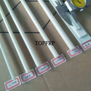แท่งไฟเบอร์กลาสแข็ง FRP สำหรับเสาธง ว่าว สวน และโรงเรือน - Product Image 2