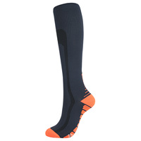 ALLCH Vente en gros de chaussettes de compression de sport pour le cyclisme, chaussettes de course à pied en nylon tricoté pour adultes, chaussettes pour hommes BSCI