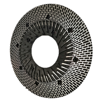 Raffineur à double disque en acier inoxydable pour disques abrasifs en métal pour la production de Mdf Plaque Mdf à haute résistance à l'usure
