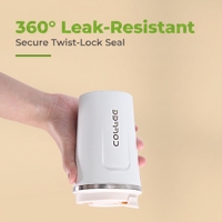 Tasses à café isothermes réutilisables en acier inoxydable 380 ml 510 ml, mugs de voyage à double paroi pour la vente au détail de vaisselle de boisson