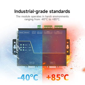 Serveurs série industriels à 2 canaux série NB124, génération 2, RS485/RS422/RS232, TCP/IP, port série Modbus vers port Ethernet - Product Image 5