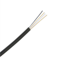Al aire libre Kabel Serat Optik dropcore 1 2 Core fibra optica 4 hilo single Core 2 núcleos 1f G657A1 cable de fibra óptica FTTH Cable de caída