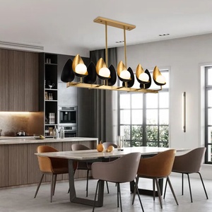 Plafonnier LED suspendu à la main en forme de nid d'oiseau, design moderne, produit en laiton, éclairage d'intérieur, luminaire décoratif de plafond, idéal pour un salon ou un hôtel - Product Image 5
