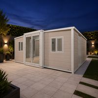 Maison modulaire pliable à 2 chambres, expédition depuis la Chine, conteneur pliable extensible de 20 pieds et 40 pieds, et autres types de maisons