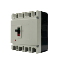 Disjoncteur magnéto-thermique (MCCB) OEM 250L 400V 35-50kA 4 pôles à boîtier moulé pour tableau de distribution commercial