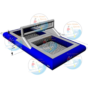 Court <span class=keywords><strong>de</strong></span> volley-ball gonflable, pour jeu d'eau, trampoline <span class=keywords><strong>de</strong></span> saut, pour <span class=keywords><strong>lac</strong></span> et mer, offre spéciale, livraison gratuite - Product Image 5