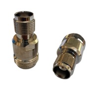 Adaptateur coaxial N/TNC-KK d'alimentation d'usine N femelle vers connecteur adaptateur femelle TNC en stock
