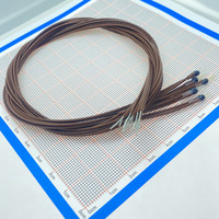 Waktu respon pendek Motor MZ6-110-ES 5 detik termistor PTC tunggal Sensor suhu 110C kabel coklat
