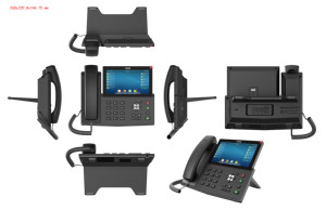 Téléphone mobile de haute qualité, modèle, Voip, fpv X7, écran tactile, pour les entreprises, prend en charge 20 lignes Sip - Product Image 4
