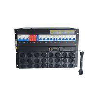 Système redresseur Bwitt 48V 500A 19 pouces pour montage en rack, sortie unique 220VAC 48VDC, système d'alimentation CC pour télécommunications, efficacité 96%