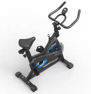 Vélo <span class=keywords><strong>d</strong></span>'exercice bleu dynamique, 7 niveaux, siège réglable, vélo de gym, capacité de 120 kg, équipement de fitness cardio, vélo de spinning pour <span class=keywords><strong>appartement</strong></span> - Product Image 2