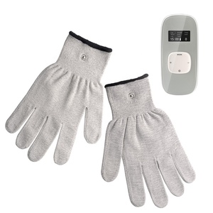 Masajeador de Manos para <span class=keywords><strong>Fisioterapia</strong></span> de Uso Doméstico Konmed 510k, Guantes Conductivos <span class=keywords><strong>TENS</strong></span> Duraderos de Fibra de Plata y Nailon - Product Image 2
