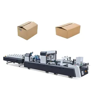 hot sale semi-automatic rigid box corner pasting machine