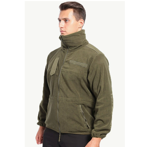 Veste polaire d'hiver DF816 vert olive vert sauge, vente en gros, avec fermeture éclair sur la poitrine - Product Image 1