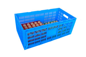 Chicken Egg Transportation <strong>Crate</strong> Plastic Egg Tray Reusable <strong>Packing</strong> <strong>Crate</strong> for 30 Eggs - Product Image 2