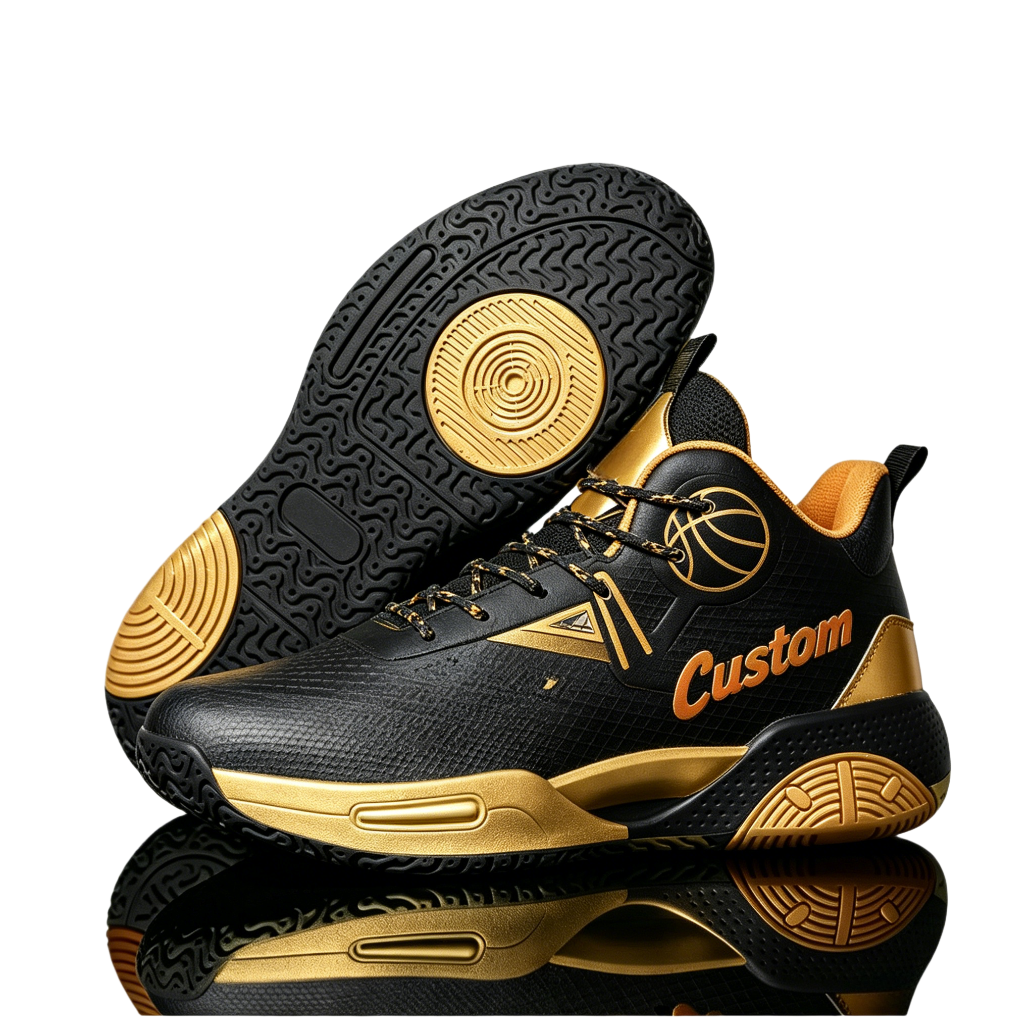 Black/Gold