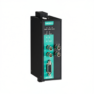 Convertisseur de fibre optique Moxa ICF-1280I-S-ST 10/100 Mbps Ethernet vers fibre optique de qualité industrielle - Product Image 2