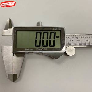 Steeltreks - Regla Electrónica de Acero Inoxidable de 0-150 mm / 6 Pulgadas, <span class=keywords><strong>Calibrador</strong></span> Digital <span class=keywords><strong>Vernier</strong></span> con Pantalla LCD Grande - Product Image 1