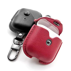 Nouvel étui en cuir PU de luxe pour <span class=keywords><strong>AirPods</strong></span> <span class=keywords><strong>Pro</strong></span> <span class=keywords><strong>2</strong></span> <span class=keywords><strong>3</strong></span> Max Housse pour écouteurs antichoc élégante - Product Image 3