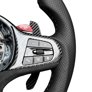 Volante <span class=keywords><strong>Deportivo</strong></span> Personalizado de Fibra de Carbono Brillante para <span class=keywords><strong>BMW</strong></span> 340i F11 F02 F12 G82 F06 540i F32 F30 M4 F82 G80 - Product Image 5