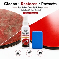 Nettoyant tout usage pour caoutchoucs de tennis de table en spray 120ml avec éponge – Restaure l'adhérence et la rotation – Contrôle optimal – OEM ODM Personnalisé