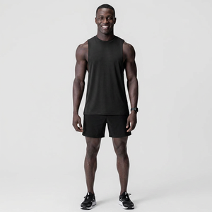 <b>Men's</b> Slim Fit <b>Singlets</b> Lightweight Standard Fit Tank Tops Quick Dry Sweat-Wicking Technology Crew Neck Stringer Gym Use Hot - Product Image 1