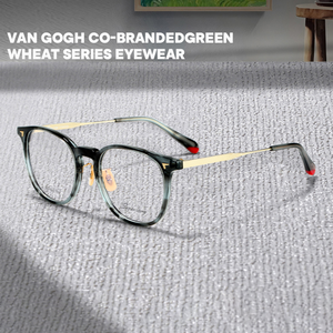 Gafas de titanio con filtro de luz azul Saint <span class=keywords><strong>Vincent</strong></span> <span class=keywords><strong>Van</strong></span> <span class=keywords><strong>Gogh</strong></span>, montura redonda y duradera, venta al por mayor - Product Image 2