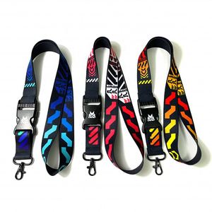 High Quality Printing Popular Neck <b>Polyester</b> <b>Lanyards</b> With Logo Custom for Factory Promotional - Product Image 4