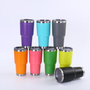Vaso Térmico de Acero Inoxidable de 30 oz con Tapa, Diseño Original, para Viajes, Auto y Café - Product Image 3