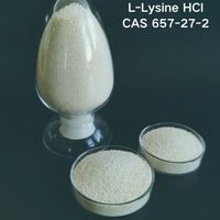 L-Lysine HCl de qualité supérieure pour l'alimentation animale, chlorhydrate de L-Lysine CAS 657-27-2, acide aminé pour la nutrition de la volaille, des porcs et du bétail