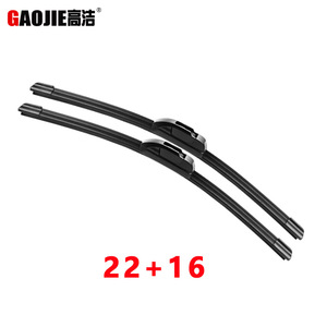 Escobillas Limpiaparabrisas Sin Marco Gaojie 22+16 Para Neta V 2021-2023 Limpieza de Vidrios Automotrices - Product Image 1