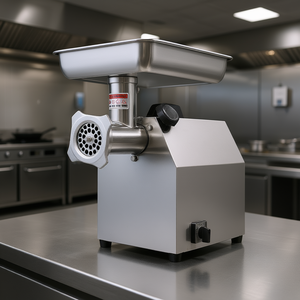 Picadora de Carne Eléctrica Comercial, Capacidad de 396 lb/h, 2 Cuchillas, 3 Placas de Molienda, Acero Inoxidable 304 - Product Image 2