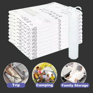 Sacs de compression à fermeture éclair <span class=keywords><strong>pour</strong></span> le rangement, sacs de voyage <span class=keywords><strong>sous</strong></span> <span class=keywords><strong>vide</strong></span> en plastique <span class=keywords><strong>pour</strong></span> matelas, vêtements, couettes, <span class=keywords><strong>pour</strong></span> un gain de place et une organisation optimale - Product Image 5