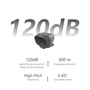 Altavoz H10_EN para <span class=keywords><strong>DJI</strong></span> <span class=keywords><strong>Matrice</strong></span> <span class=keywords><strong>30</strong></span> Series y M350 RTK, Puede Guardar Grabaciones de Audio - Product Image 5