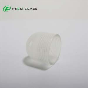 Pantalla de Lámpara Cilíndrica de Borosilicato 3.3 Transparente Esmerilado, Personalizable con Logotipo OEM, Hecha a Mano, Estilo Industrial, Ecológica, con 3 Años de Garantía, China - Product Image 3