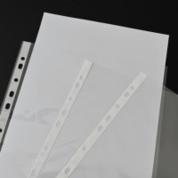 Fundas para Documentos DIN A4 de Polipropileno Impermeable de Marca Propia, con 11 Orificios, Fundas para Archivos, Bolsillos para Folletos, Material de Oficina Personalizado